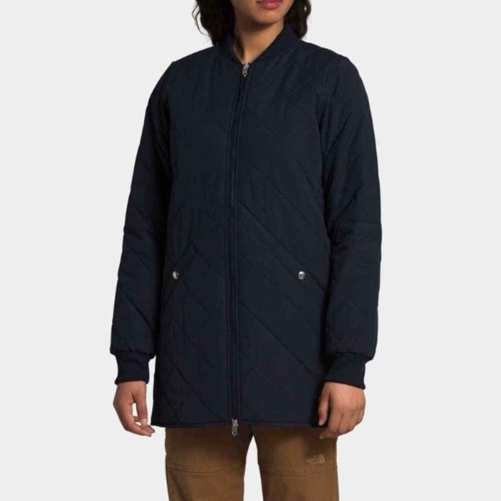 The North Face Women’s CUCHILLO Parka Aviator Navy SMALL S - Picture 2 of 8